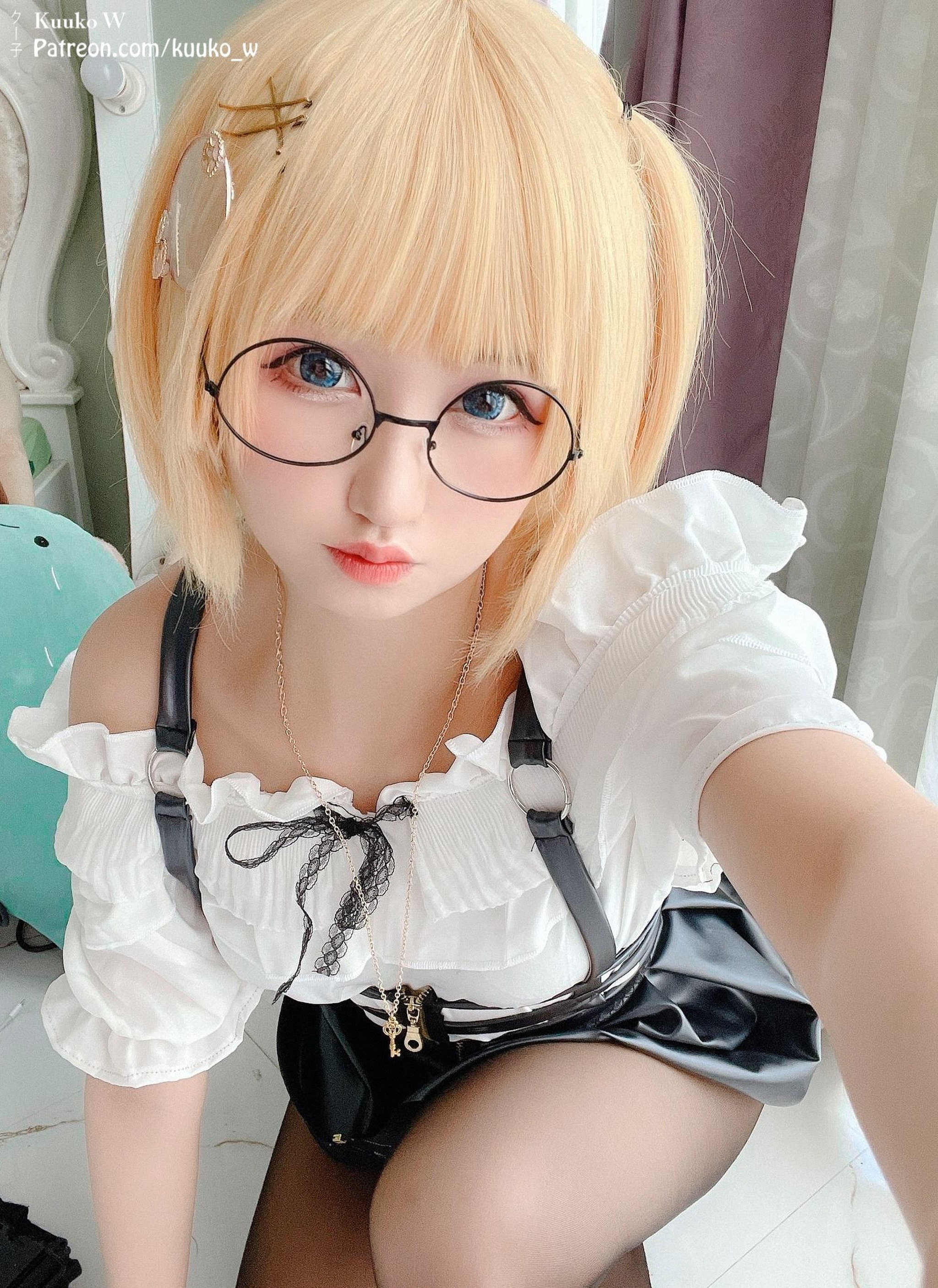 图片[1]-Kuuko W – NO.084 Pure Ame[18P]-XikXak